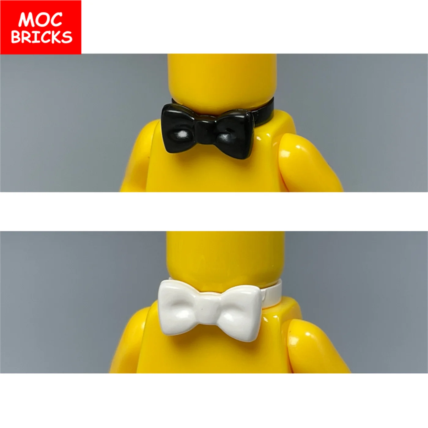 Детские пластиковые галстуки-бабочки MOC BRICKS