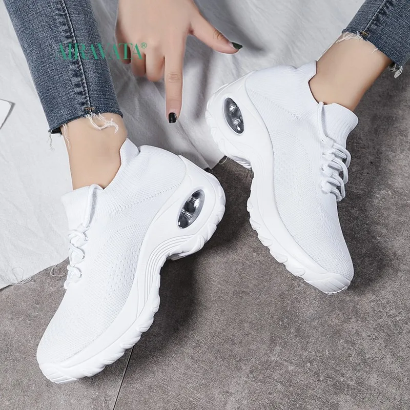 Shoes for Women Sneakers Fashion Breathable Walking Shoes Air Cushion Outdoor Tenis Feminino