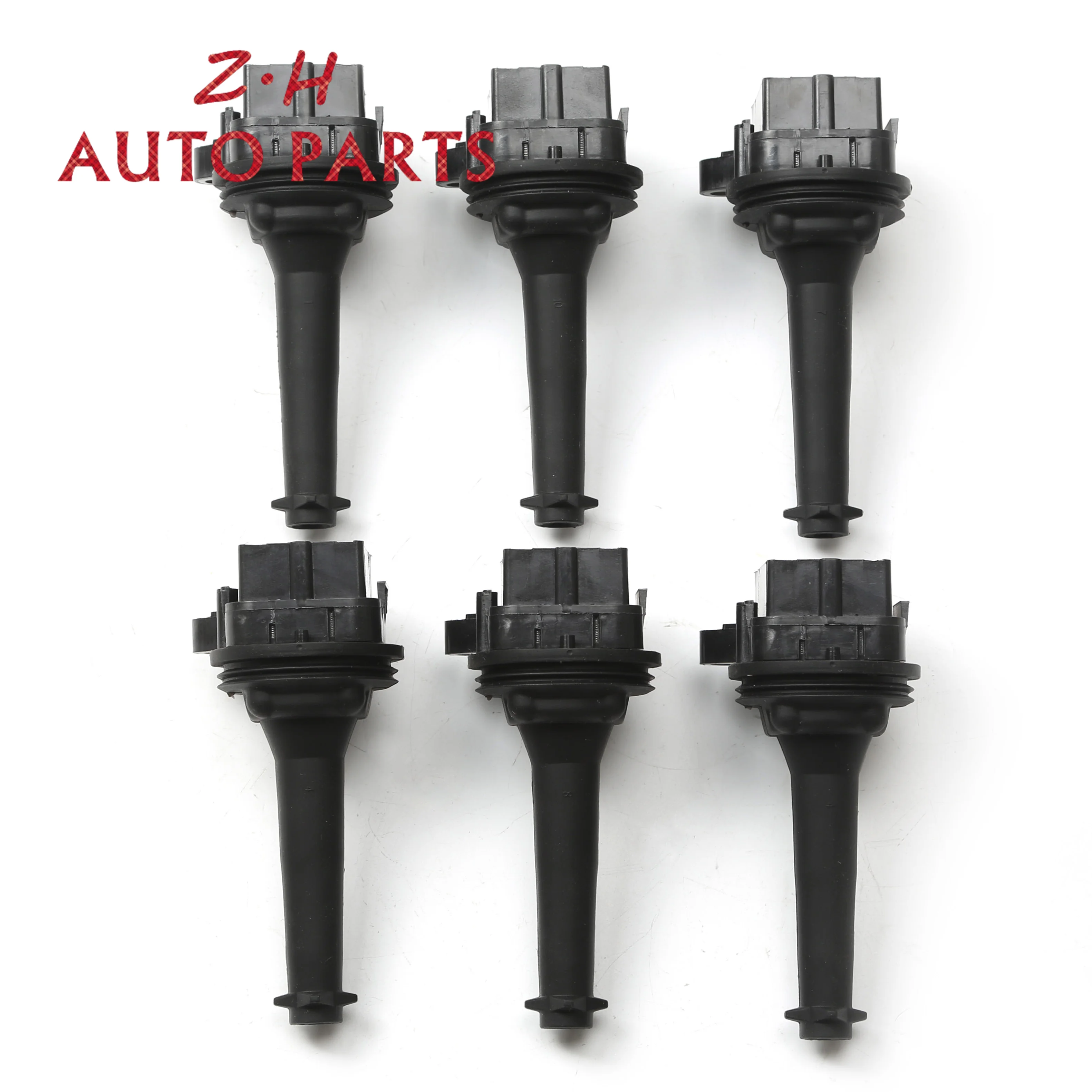 

Ignition Coils 6pcs Set 4-pin For VOLVO C70 2.3T T5 S60 2.4L S80 2001-2006 2.9L XC90 2.5T R-Design B5254T2 5148850002 307134160