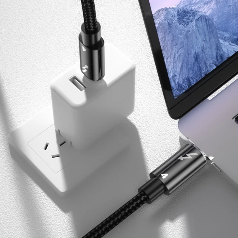 

Кабель USB C 40 Гбит/с, 8K @ 60 Гц, PD100W для быстрой зарядки и передачи данных