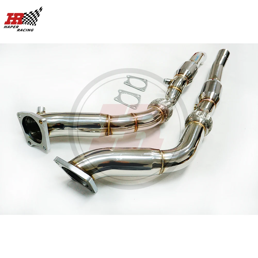 

Выхлопная труба HP RACING для S4 4.2L V8 RS6 C5 4.2L с 200cell CAT