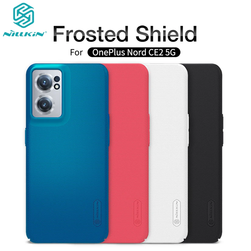 

For OnePlus Nord CE 2 CE2 5G Case NILLKIN Frosted Shield Case Hard PC Phone Protective Back Cover For One Plus Nord CE 2 5G