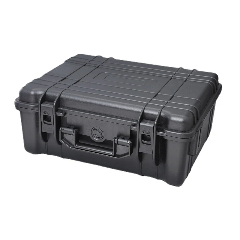 Plastic Protective Hard Case Portable Carrying Case, 53x44x22cm Dust Proof Large Capacity Storage for Camping, Travel