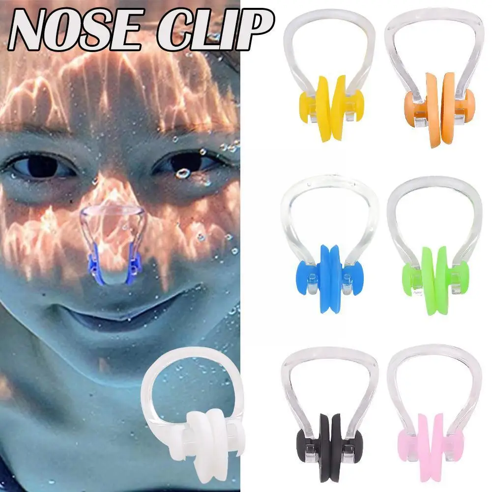 

1 шт., водонепроницаемый силиконовый зажим для носа для водных видов спорта