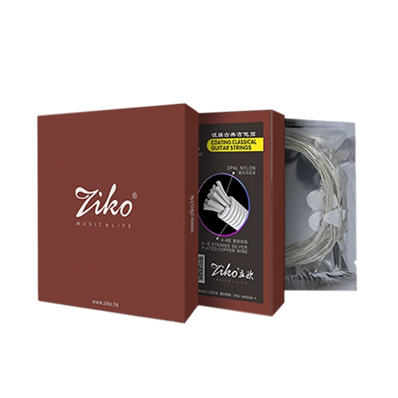 

Ziko DPC-028 Classical Guitar Strings Opal Nylon Material High-End Professional Guitar Strings Upgrade Individual Packing