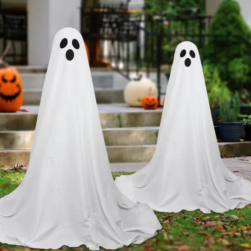

Halloween Ghost Light Up Spooky Hanging Pendant For Flying Outdoor LED String Lights Party Props Decoration For Haunted Houses