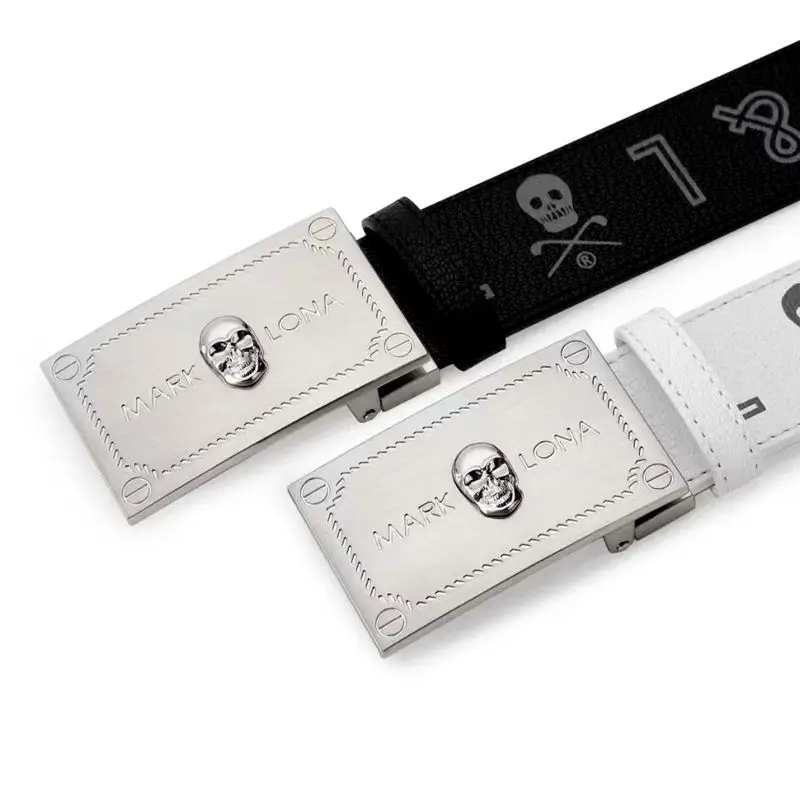 Golf Belt Men's/Women's Brand High-Quality Leather Sports Leisure Belt With Paper Box