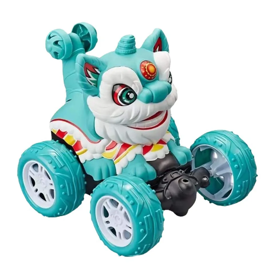 

RC Lion Animal Stunt Off Road Car With LED Remote Control Car Drift Electronic Toy Dance Music Pet For Boy Christmas Gifts