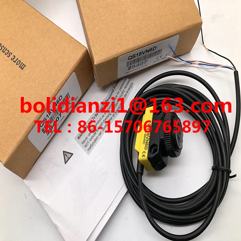 В наличии QS18VN6D QS18VP6D QS18VN6LP QS18VP6LP QS18VN6R VP6R QS186E Новый датчик фотоэлектрического