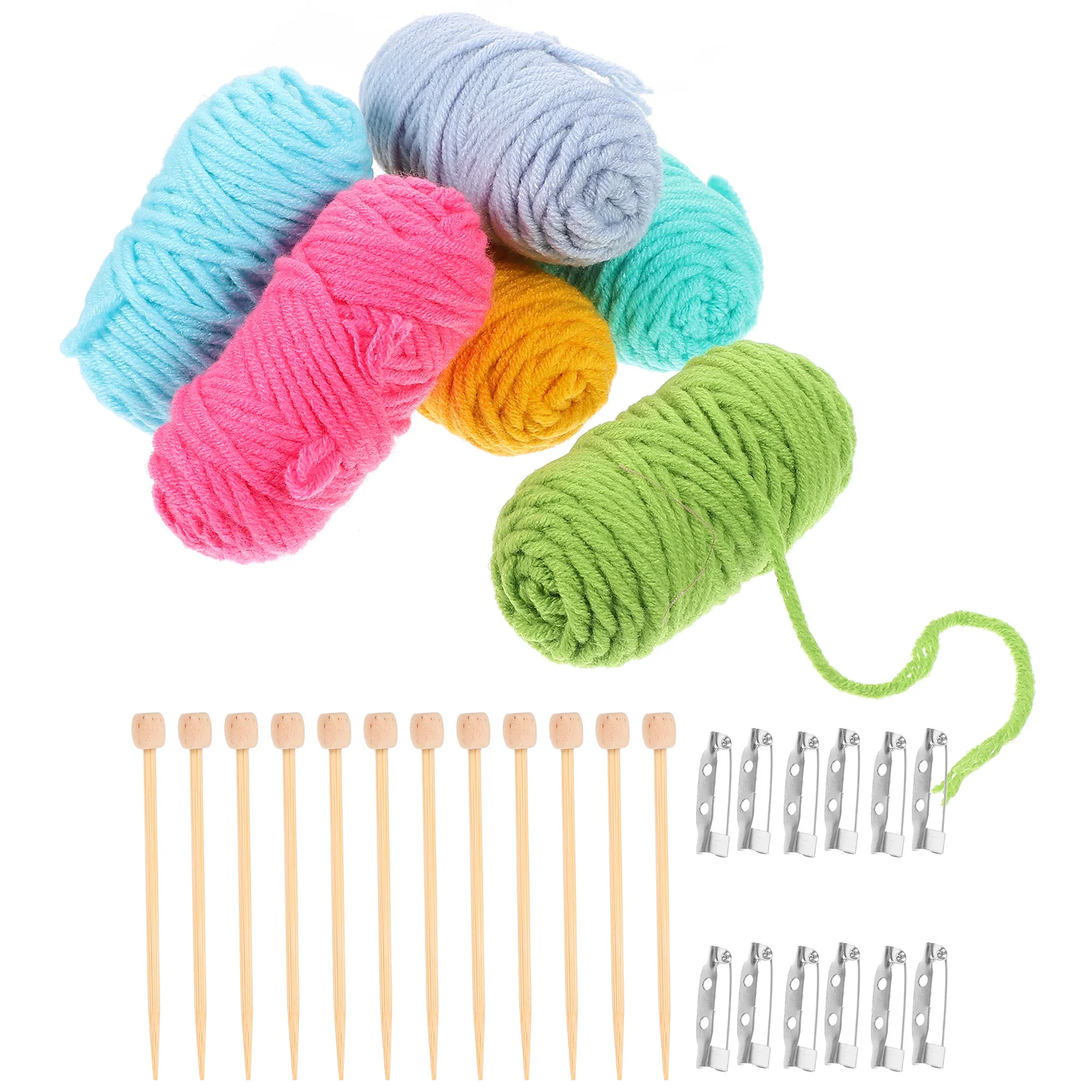 Мини-костюм для вязания короткие спицы стержни крючки сделай сам маленькие