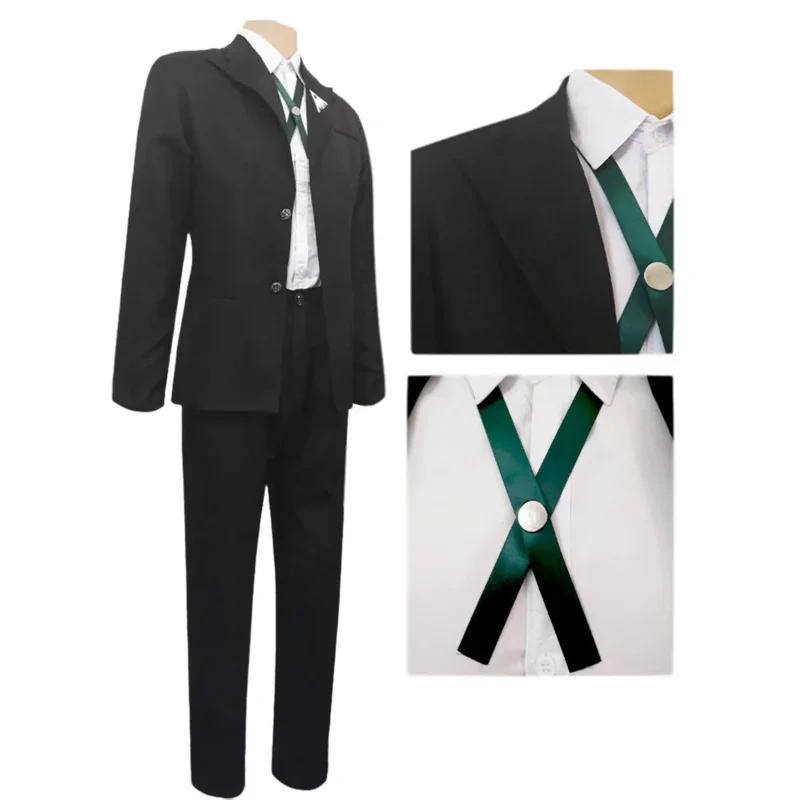 Аниме Danganronpa Byakuya Togami Косплей Костюм Короткий парик Dangan Ronpa Мужчины Женщины