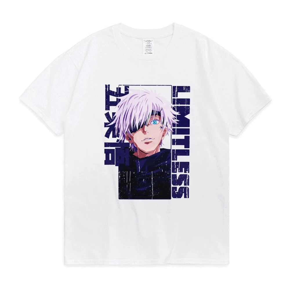 

Cool Sukuna Territory Jujutsu Kaisen Anime T-shirt Men Satoru Gojo Print T Shirt for Men's and Women's Streetwear Fashion Tshirt
