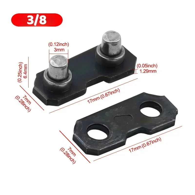 Цепной замок цепи бензопилы 10 пар 3/8 дюйма 325 404