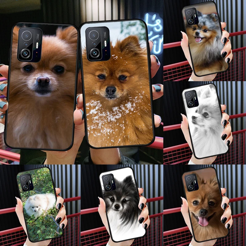 

Pomeranian Dog Case For Xiaomi Mi 11T Pro 12 Mi 11 Lite Cover For POCO X4 Pro X3 GT F3 M3 M4 X3 Pro Cover