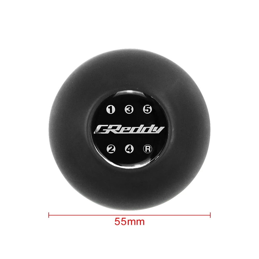 Ручка переключения передач JDM в стиле GReddy новая круглая пластиковая ручка