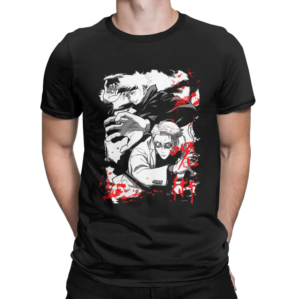 

Jujutsu Kaisen Art 1 Perfect Gift Men's shirt Novelty Tee Shirt Short Sleeve Crewneck T-Shirt 100% Cotton Printed Tops