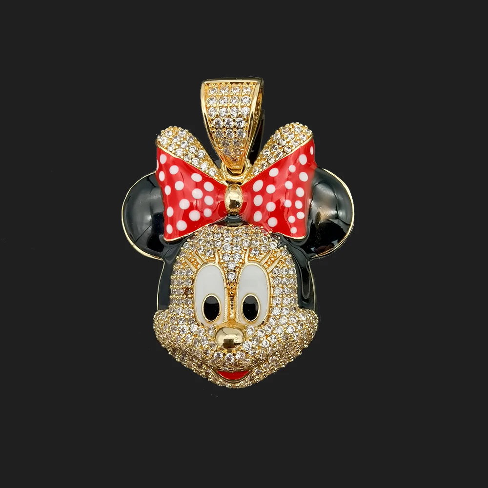 

Ожерелье с подвеской «Минни» для мужчин и женщин