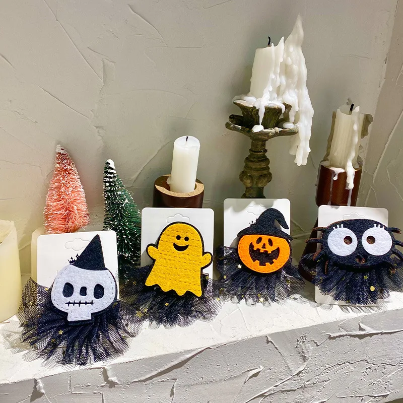 Головной убор для косплея на Хэллоуин головной в виде тыквы веселая шпилька