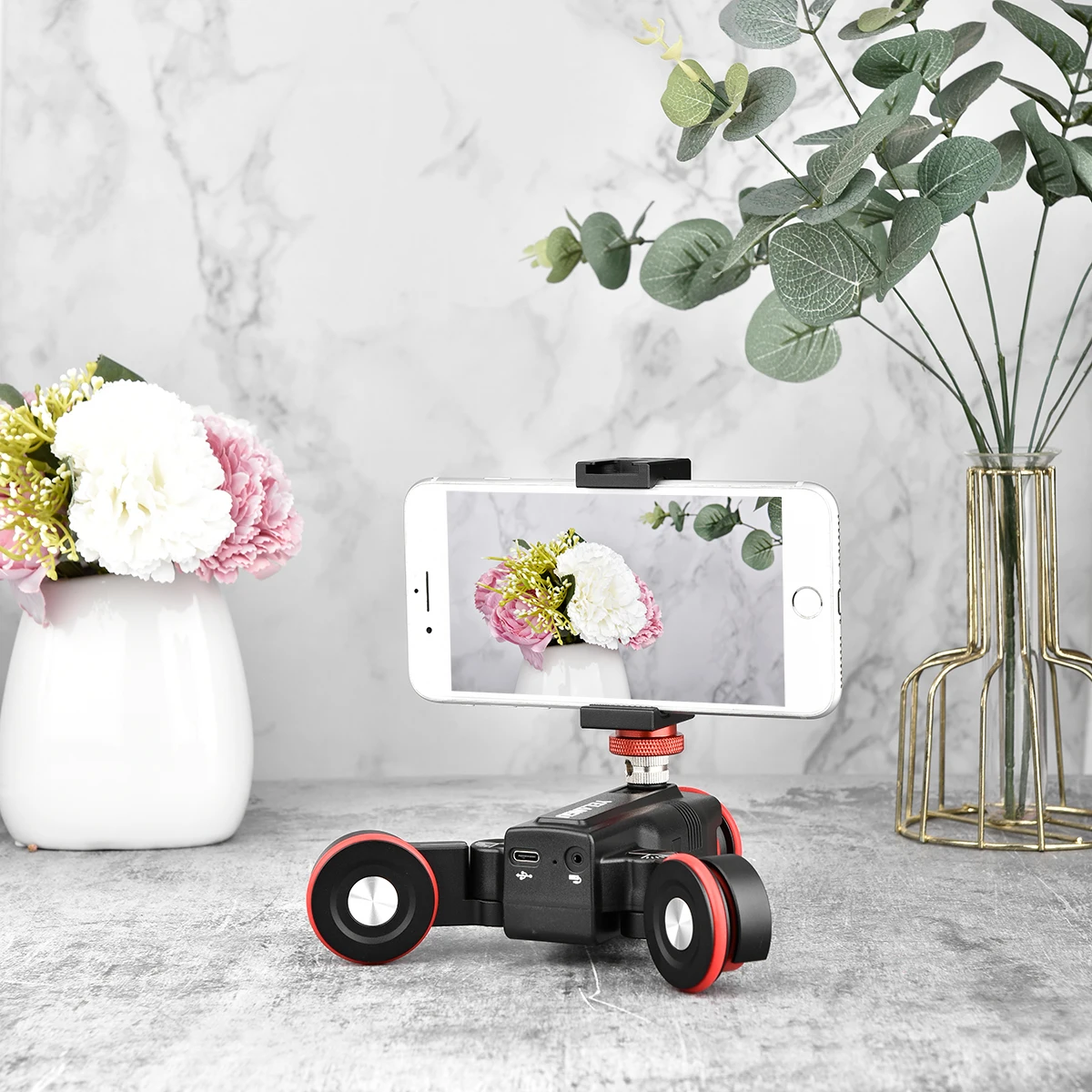 

YELANGU L5I Electric Dolly Camera Track Rail with APP Control Auto-dolly for Mobile and DSLR