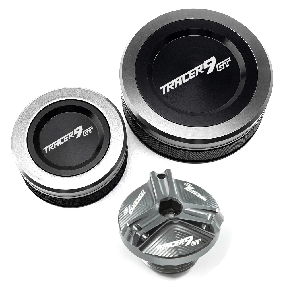 

Для Yamaha TRACER 9 GT 2025 9GT tracer9gt 2021-2025 мотоцикла с ЧПУ, задняя передняя крышка сопротивления тормозной жидкости, носок, крышка маслозаливной горловины