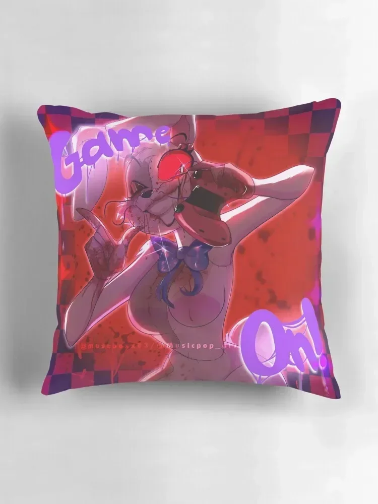 (БЕЗПЕРЕДНИЕ) Игра включена! Vanny {FNAF} Декоративная подушка Чехлы для диванов