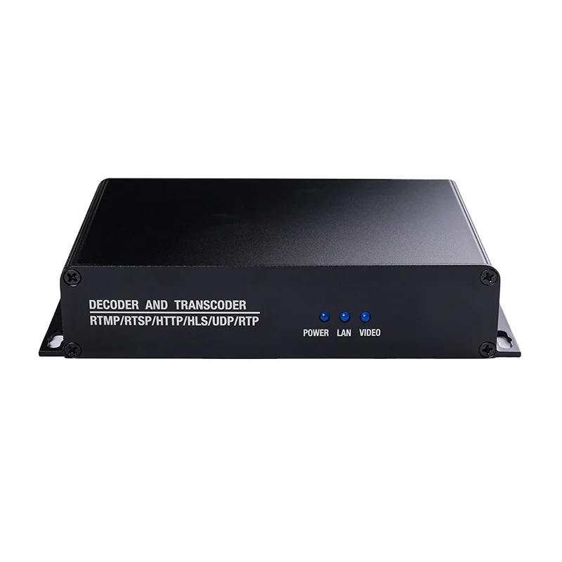 IPTV декодер IP к HD видео одноканальный H.265/H.264