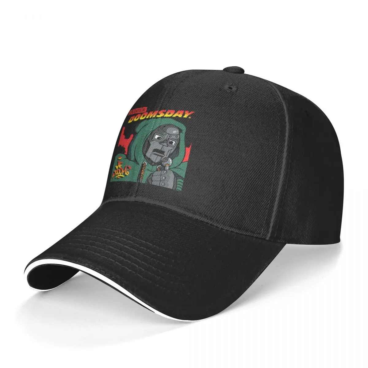 

MF Doom Baseball Cap Hop Rock Doom Retro Unisex Trucker Hat Print Tennis Baseball Caps Gift Idea