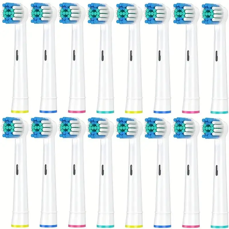 Сменные насадки для электрической зубной щетки Oral B 16 шт. чистые и удобные чистки |