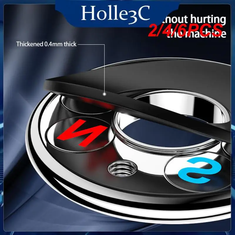 

2/4/6PCS Multifunctional Cell Phone Stand Portable Metal Magnetic Car Phone Holder Universal Durable Car Bracket