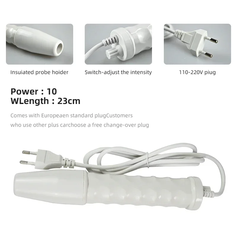 Стеклянная трубка для электротерапии