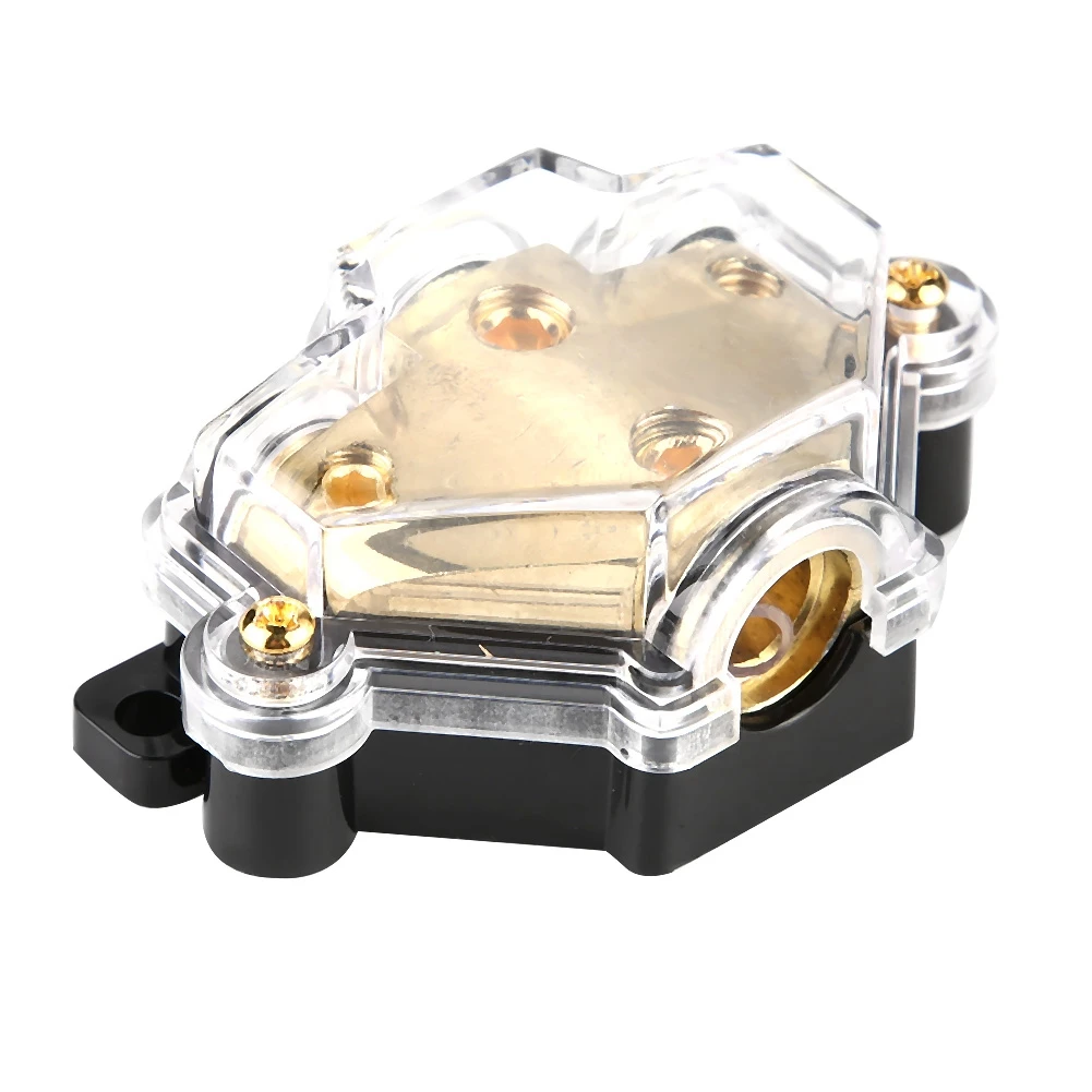

3 Way Car Audio Stereo Power Distribution Block Splitter 1 in 3 Out
