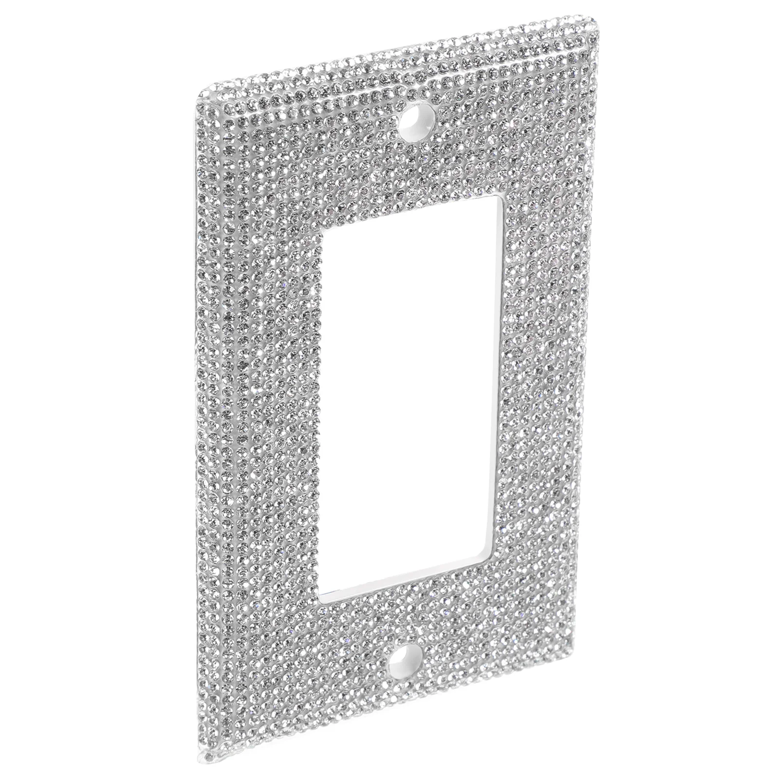 

1-slot Rhinestones Wall Plates Bling Wall Decor