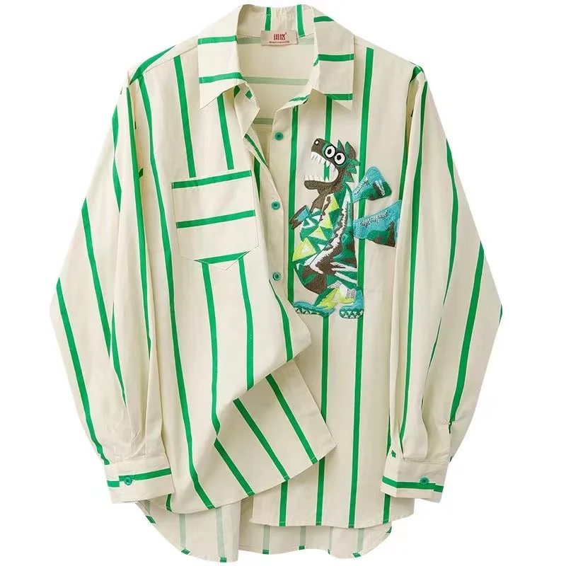 Fashion Large Big Add Plus Size Women Shirt Blouse Mid-Length Oversize Shirt Clothing Loose Long Sleeve Female Spring Blouses