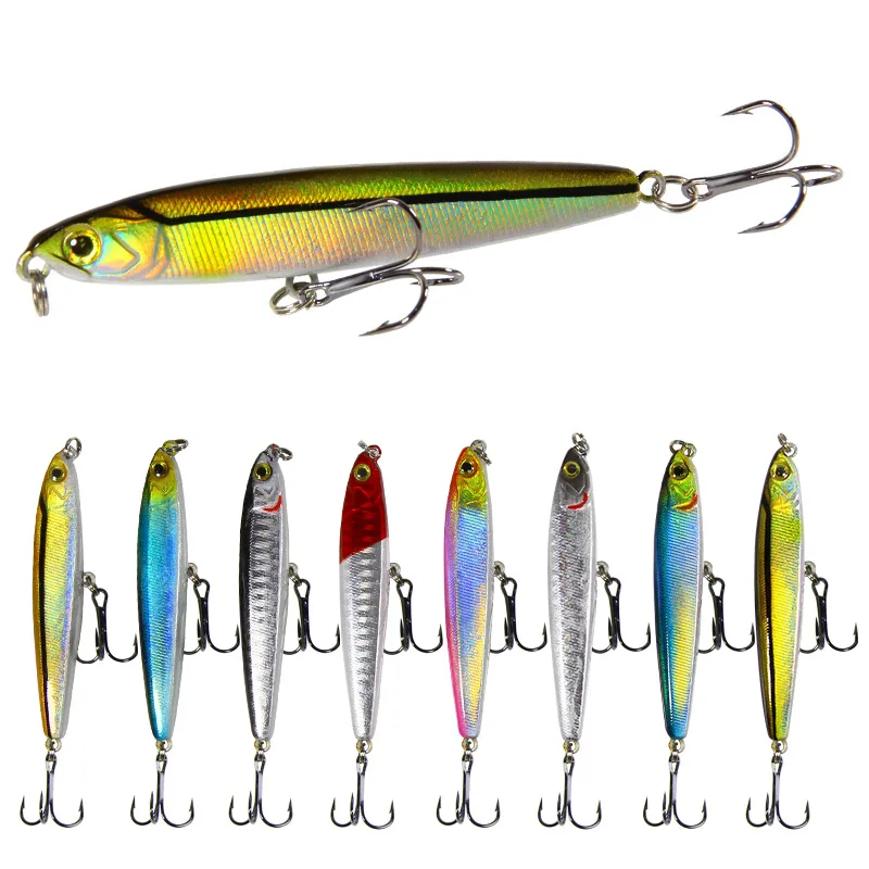 

1 PCS Pencil luya baits ultra long throw submerged pencil 14 g 18 g hard baits sea fishing fresh water baits