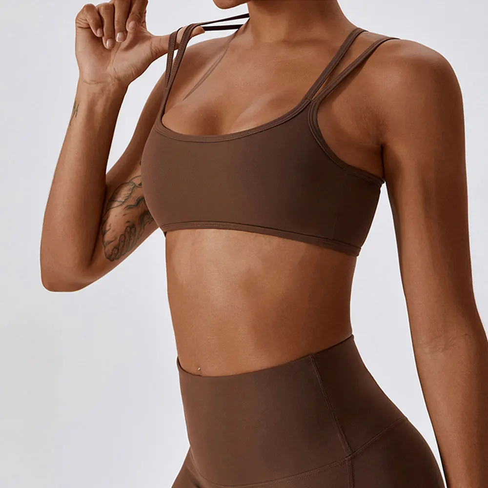Бесшовный Бюстгальтер для йоги дышащий спортивный бюстгальтер топ фитнеса с