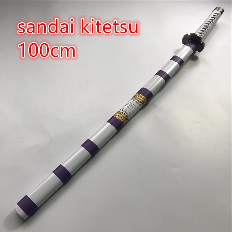 

100cm Cosplay Kozuki Oden totsukanotsurugi sword Weapon Armed Katana Espada Wood Ninja Knife Samurai Sword Prop Toys
