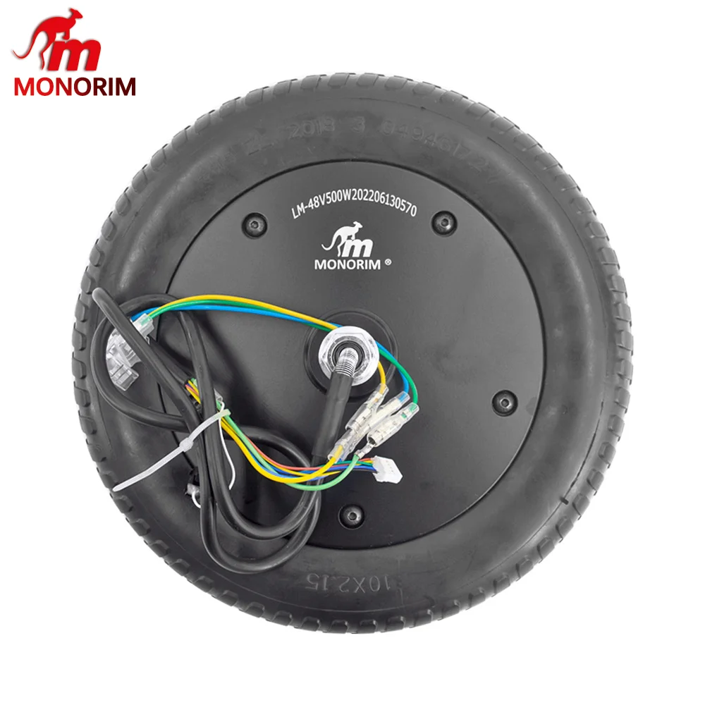 Monorim 48v 500w 10inch Motor Hub for Xiaomi M365/es/Pro/Pro2 Mi3 Scooter High Torque Motor Explosion-Proof with Solid Tire