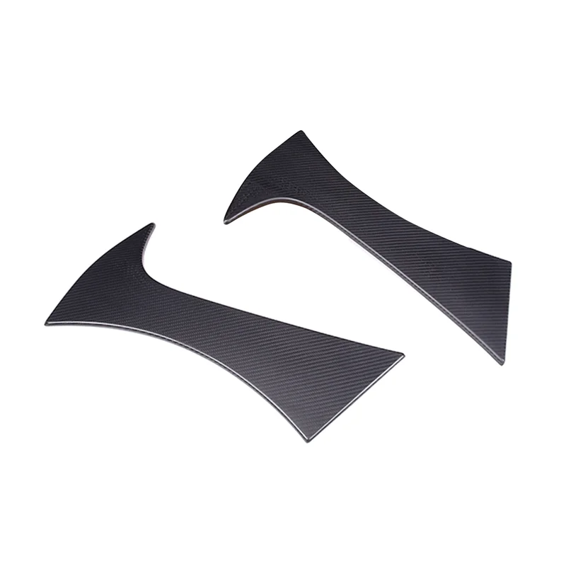 

Для Subaru BRZ 2022 Настоящее углеродное волокно крыло Отделка боковой кузов впускная решетка крыло вентиляционная Панель рамка матовая