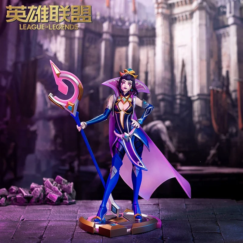 Фото Коллекционная фигурка League of Legends LOL: Фея-проказница Лебланк (S12), лимитированная серия, подарочная серия, украшение №4