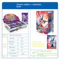 genuine ultraman card collection book childrens toy gift anime classic hero card board game card collection