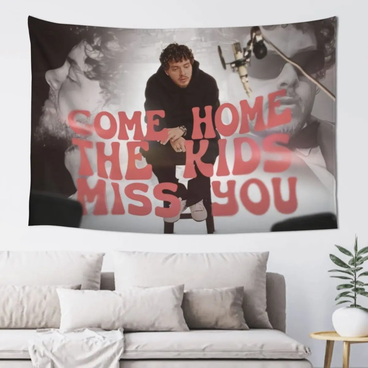 Приходите домой дети миссё Гобелен Декор Для Комнаты Эстетика