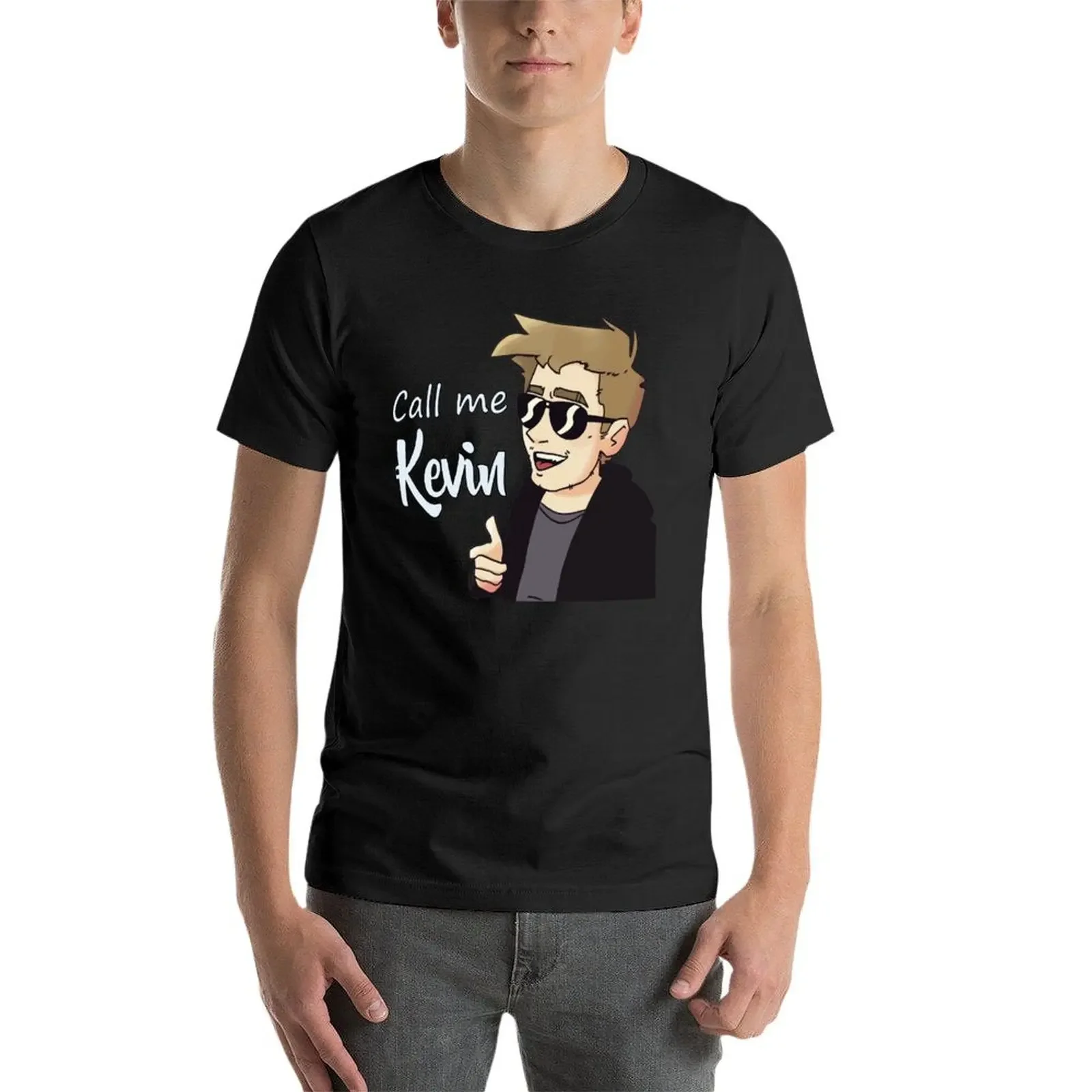 Мужская футболка Call Me Kevin хлопок