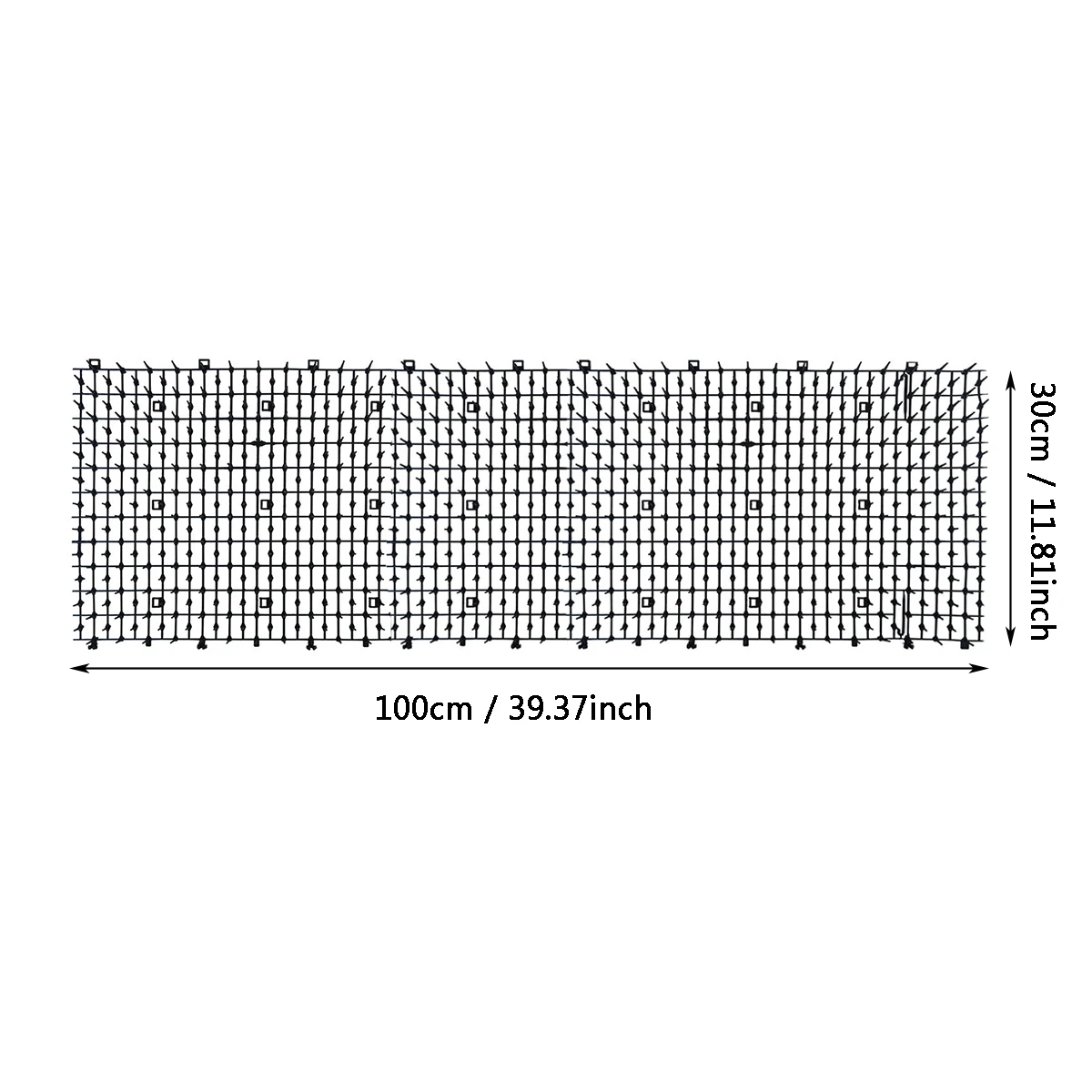 

30*100 см садовая сетка для кошек, коврик с шипами, полоски с укротием, анти-сдерживают кошки, репеллент от кошек, собаки, копание, скалолазание, товары для домашних животных
