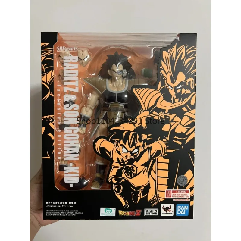 Фото В наличии: Bandai S.H.Figuarts Dragon Ball Z Радитц и Сон Гохан, эксклюзивное издание. Аниме-фигурки Buo Chapter Moveable №3