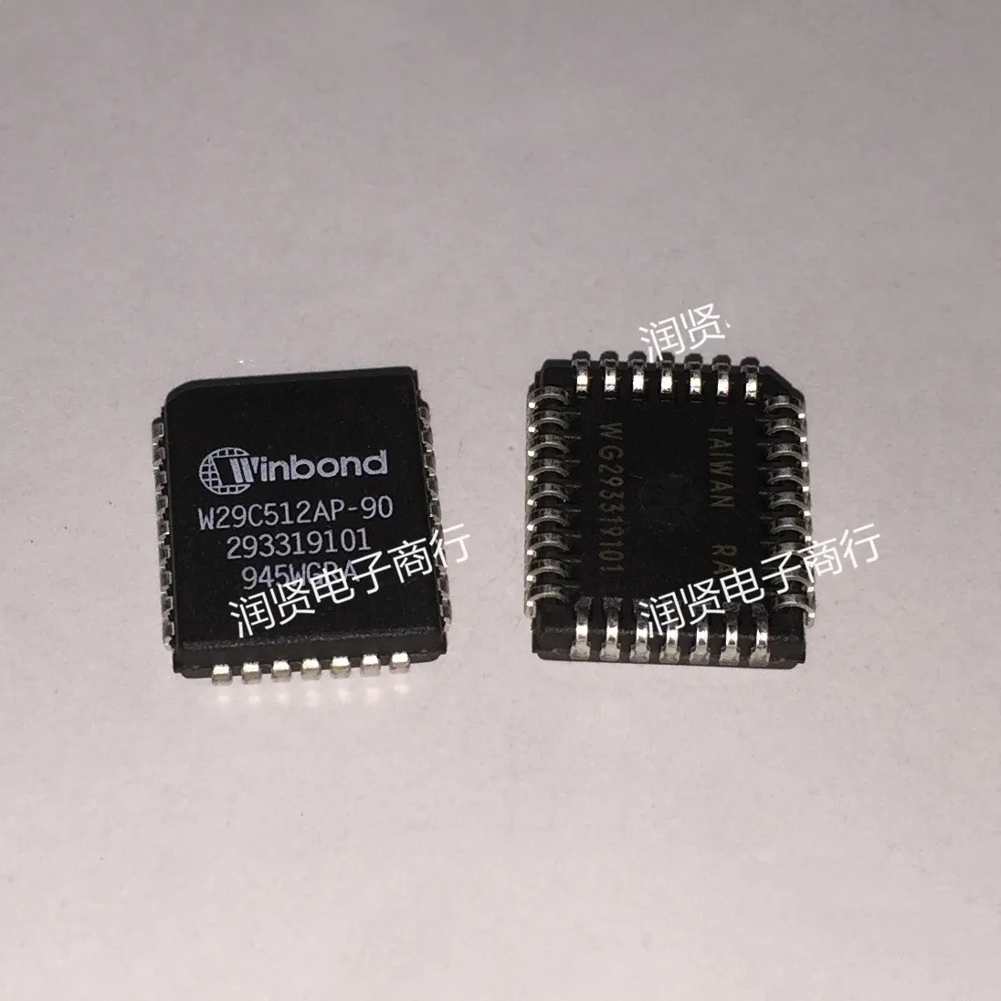 2PCS W29C512AP-90 W29C512AP PLCC Brand new original