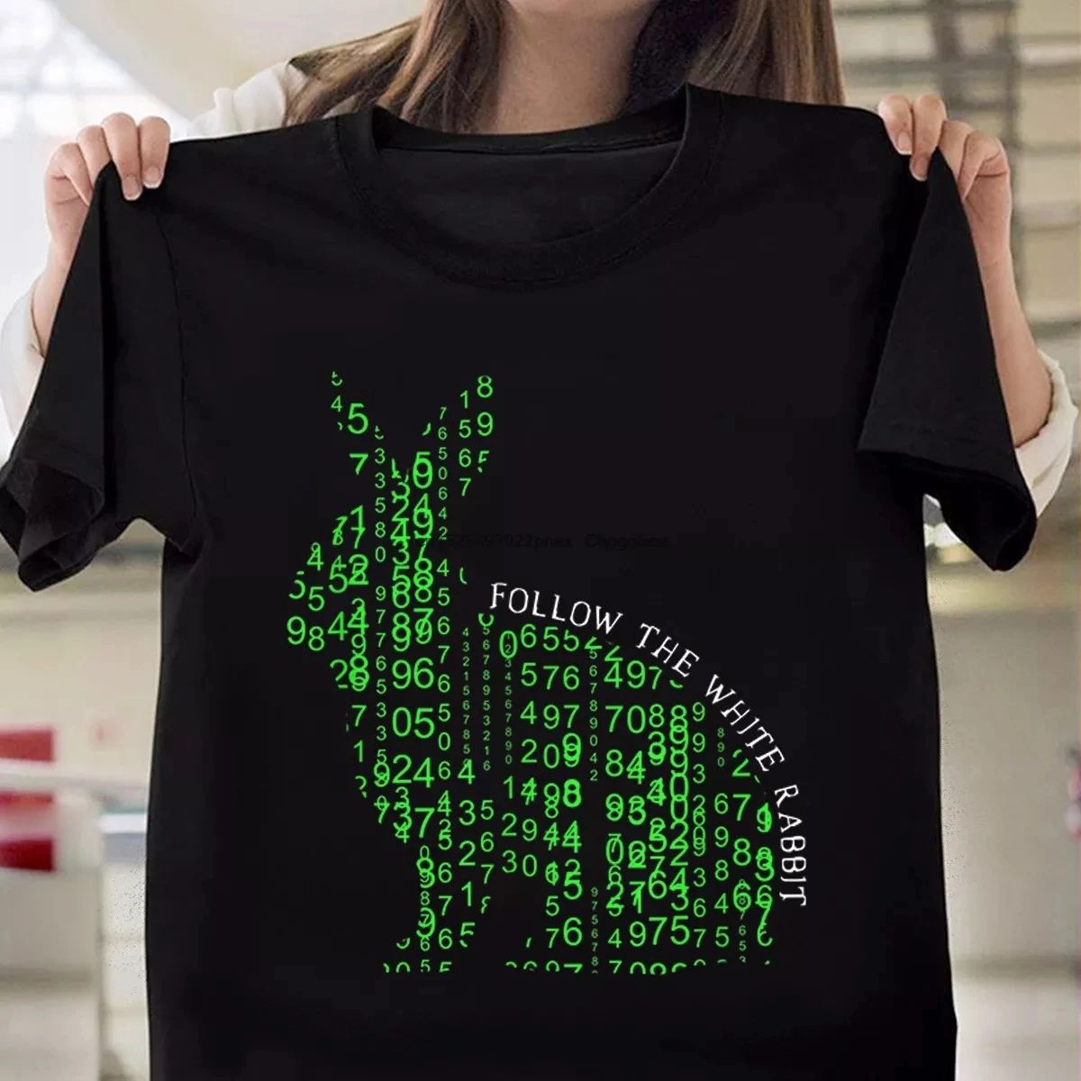 Забавная футболка Q Anon WWG1WGA с изображением белого кролика