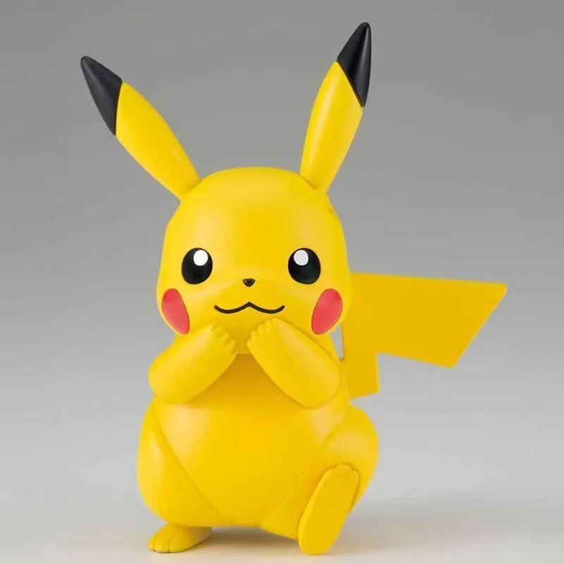 Фото В наличии, оригинальная фигурка BANDAI NAMCO Pokemon PLAMO, SELECT SERIES 41, сборная фигурка Пикачу, модель игрушки в подарок №3