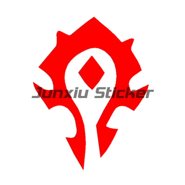 

Red World of Warcraft Bandiera Tribale Adesivi Per Auto Accessori Per Auto Para Safety In Vinile Impermeabile JDM Decal
