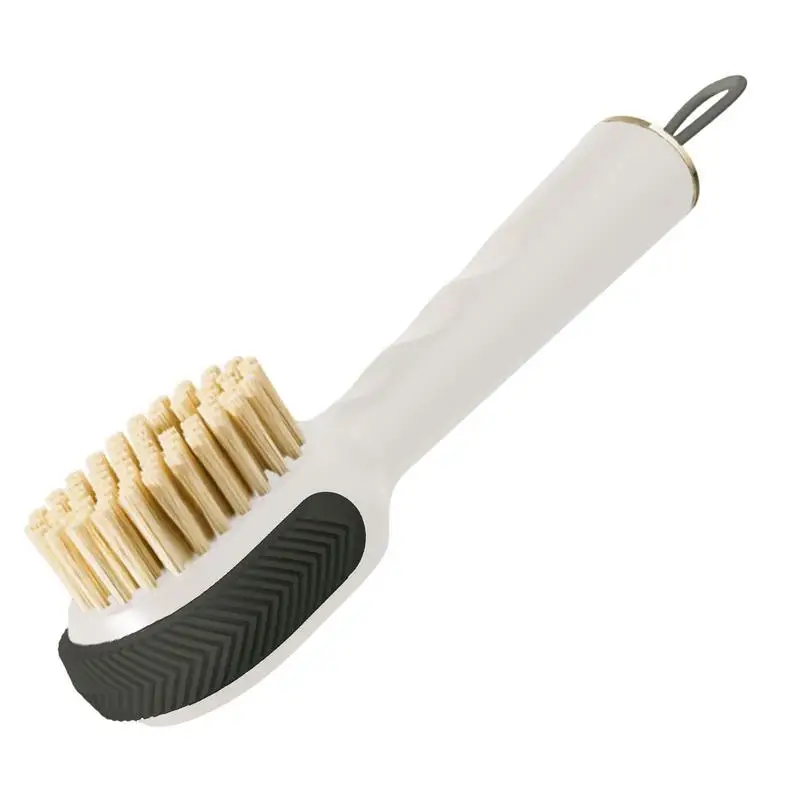 

Щетка для мытья обуви с ручкой, многофункциональная щетка с мягкой щетиной, с дозатором жидкости, для чистки обуви