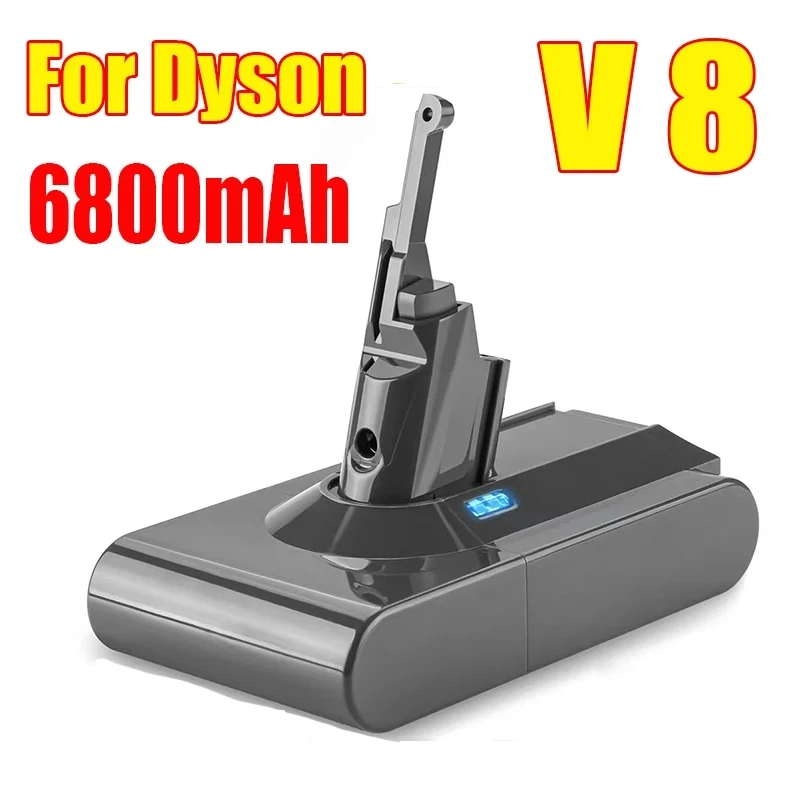

Dyson V8 21.6V 6800Mah Vervangende Batterij For A Dyson V8 Absolute Cord-Gratis Vacuüm Handheld Stofzuiger Dyson V8 batterij Bat